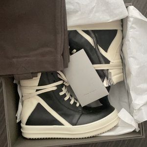 Authentic kids Rick Owens Geo Basket.
